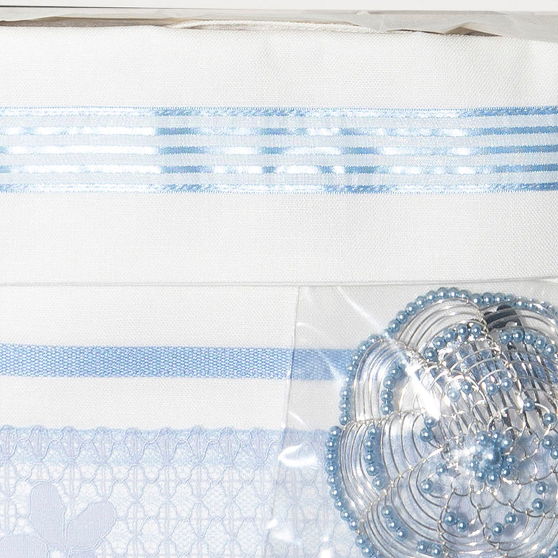 Tallit Set- Missouri (Pale Lace)