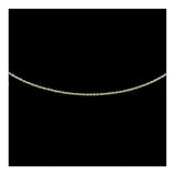 14K Gold Baby Cable Chain 16"