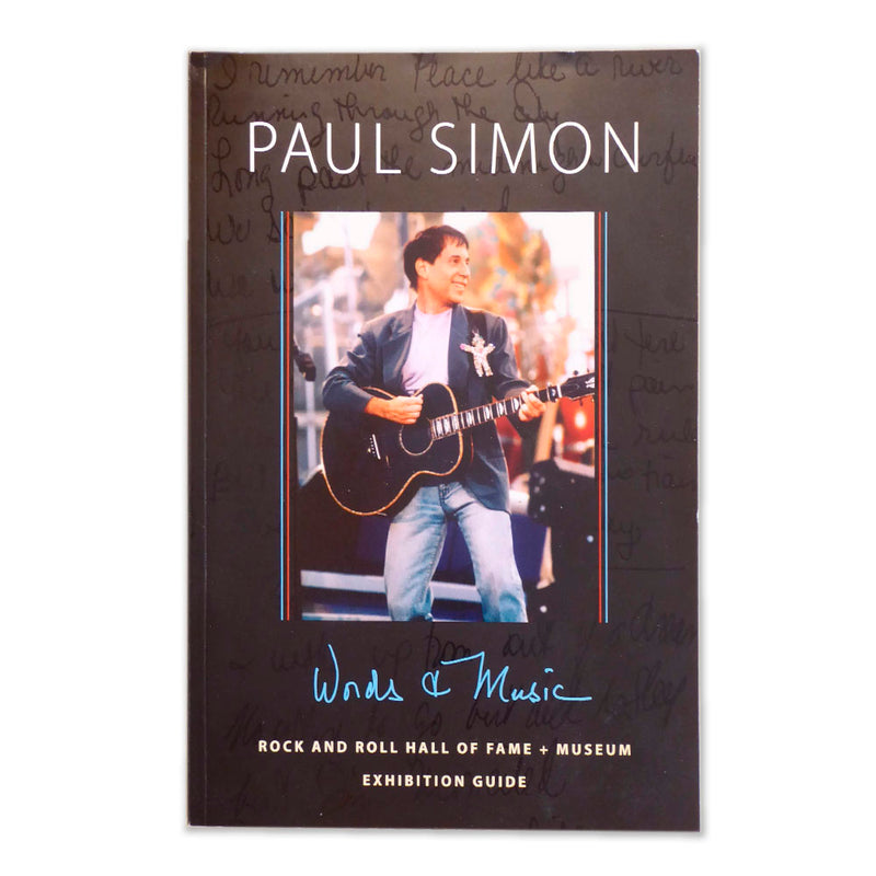 Paul Simon Rock & Roll Hall of Fame Exhibit Guidebook