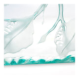 Etched Glass Seder Plate by Steve Resnick