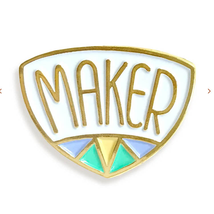 Enamel Pin: Maker