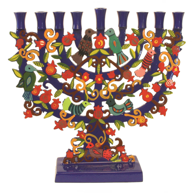 Pomegranate Tree Hanukkiah