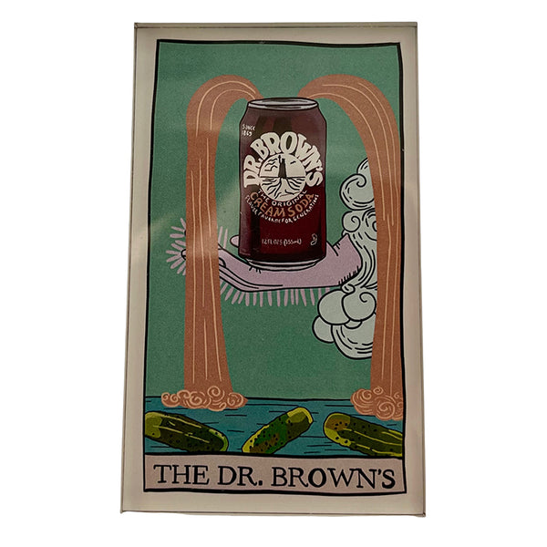 The Dr. Brown's "Tarot Card" Magnet