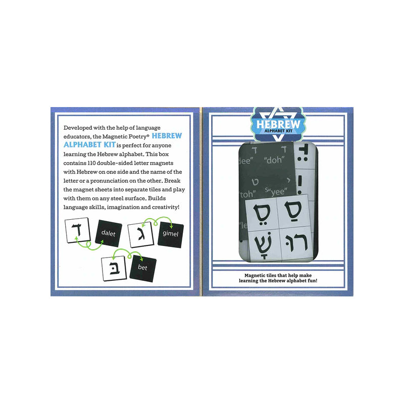 Hebrew Alphabet Kit