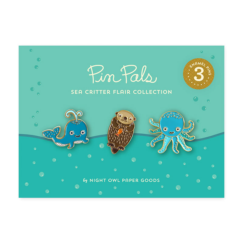 Sea Critters Flair Pin Collection